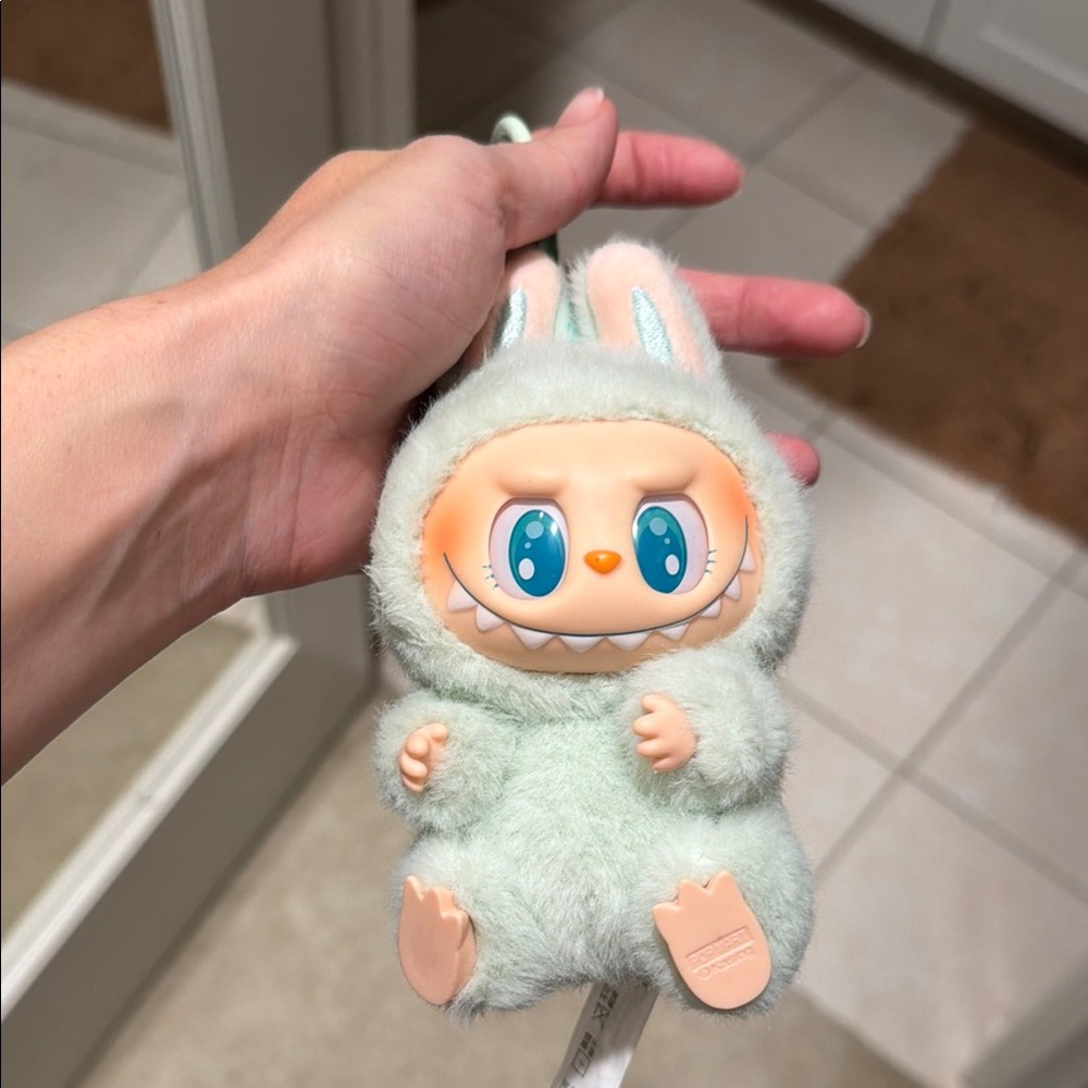 Authentic Labubu Monster Keychain